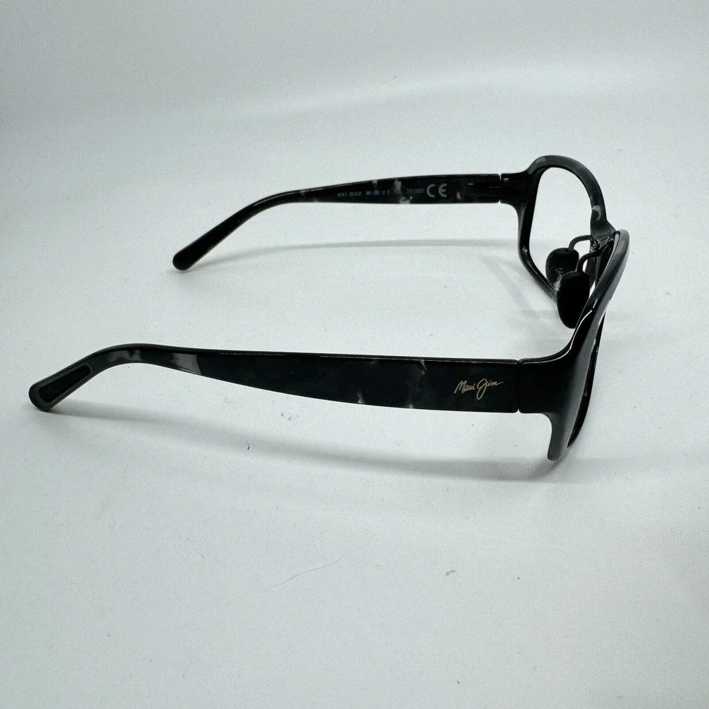 Maui Jim Japan KOKI BEACH MJ433-11T 56-16-130 Black Horn Sunglasses Frame H10413
